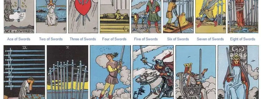 Rider–Waite Tarot: Swords