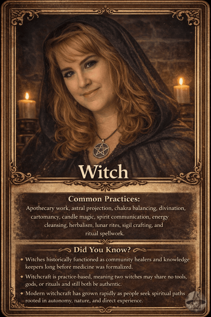 Witch - card