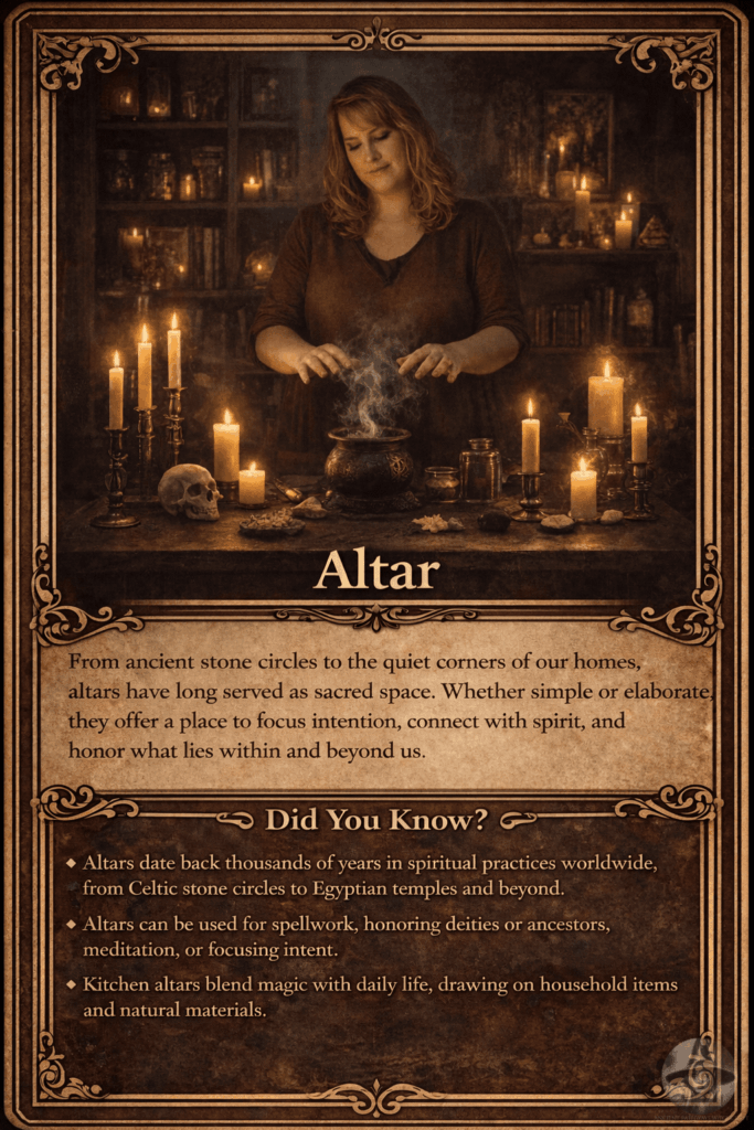 Altar - card Altar - card