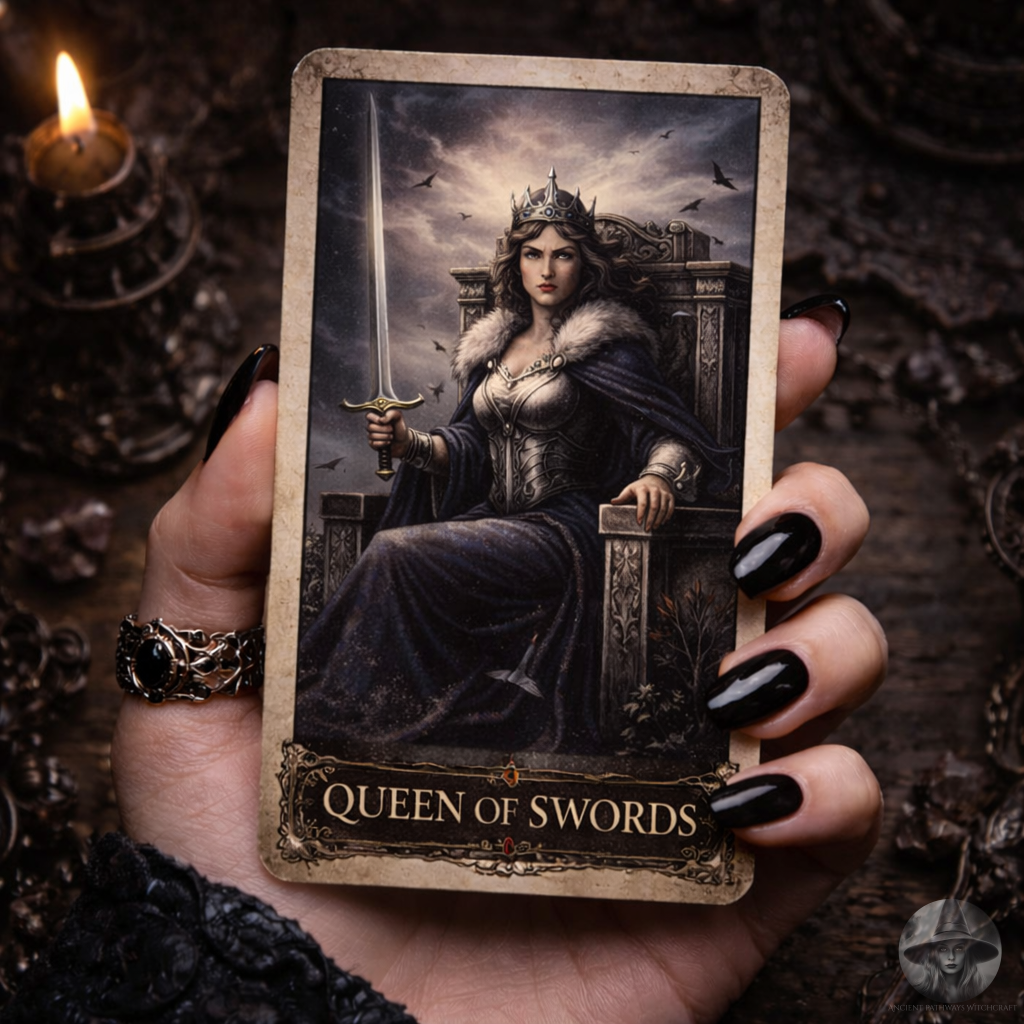 Queen of Swords (VII) Tarot Card Meaning