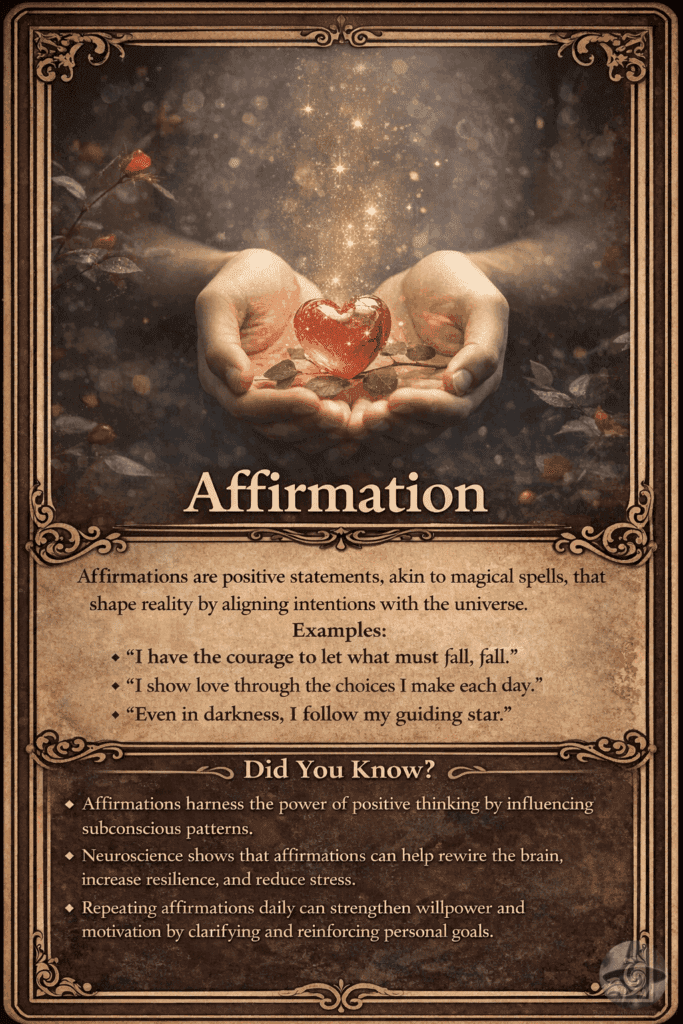 Affirmation - card