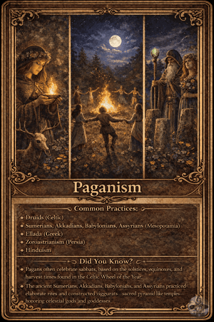 Paganism - card
